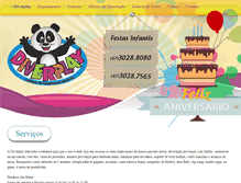 Tablet Screenshot of diverplayjoinville.com.br